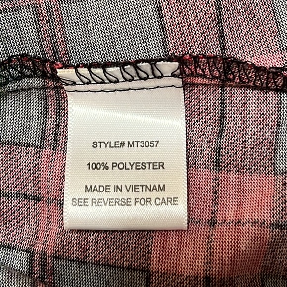 Lace front plaid shirt - Picture 6 of 6